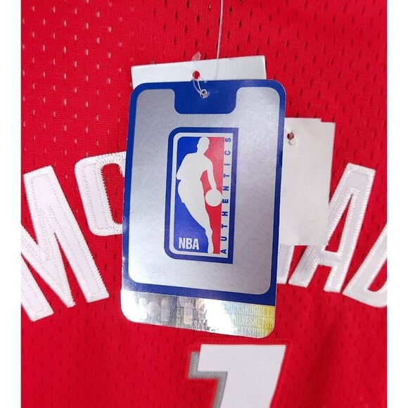 NBA Reebok Houston Rockets Tracy McGrady #1 Swingman Jersey XL Red Sewn NWT - Picture 10 of 13